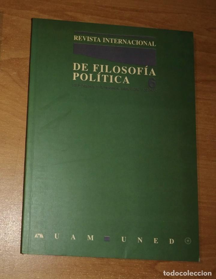 Collezionismo di Riviste e Giornali: REVISTA INTERNACIONAL DE FILOSOF&Iacute;A POL&Iacute;TICA 6, 1995 - ECONOM&Iacute;A Y POL&Iacute;TICA