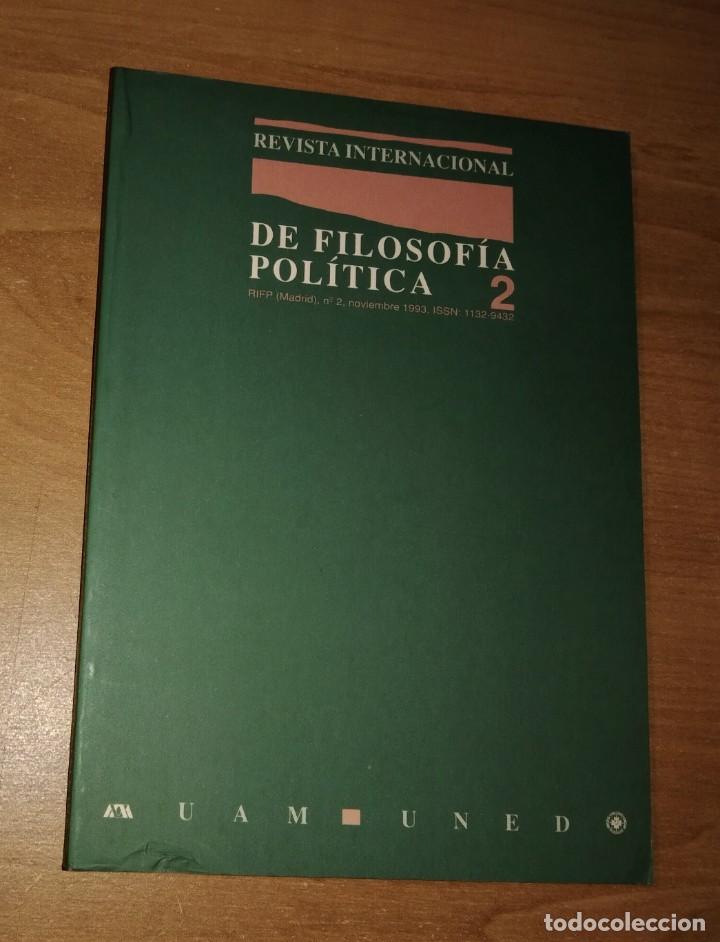 Collezionismo di Riviste e Giornali: REVISTA INTERNACIONAL DE FILOSOF&Iacute;A POL&Iacute;TICA 2, 1993 - IDENTIDAD CULTURAL Y PLURALIDAD POL&Iacute;TICA