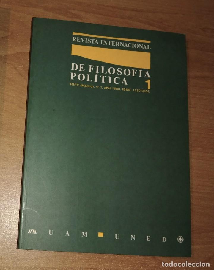 Collezionismo di Riviste e Giornali: REVISTA INTERNACIONAL DE FILOSOF&Iacute;A POL&Iacute;TICA 1, 1993 - PENSAR LA POL&Iacute;TICA, HOY