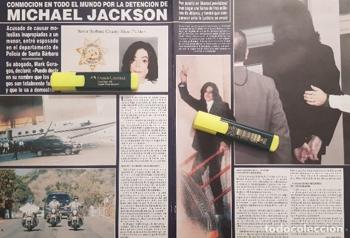 Coleccionismo de Revistas y Peri&oacute;dicos: Reportaje Michael Jackson 04.12.2003