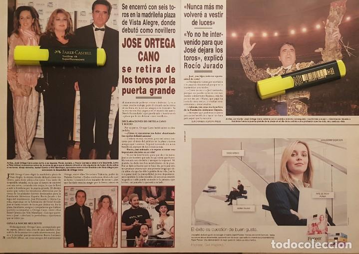 Coleccionismo de Revistas y Peri&oacute;dicos: Reportaje Roc&iacute;o Jurado y Ortega Cano 04.12.2003
