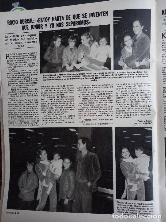 Coleccionismo de Revistas y Peri&oacute;dicos: rocio durcal antonio morales junior shaila sheila CARMEN MORALES