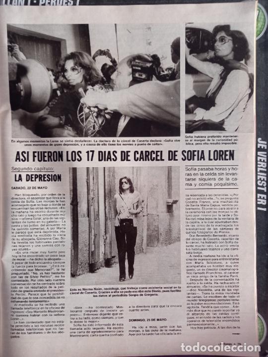 Coleccionismo de Revistas y Peri&oacute;dicos: SOFIA LOREN EN LA CARCEL