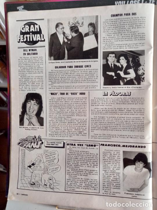Coleccionismo de Revistas y Peri&oacute;dicos: BILL WYMAN THE ROLLING STONES FRANCISCO SHARINA ENRIQUE GINES