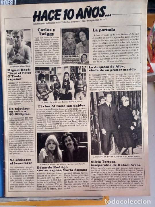Coleccionismo de Revistas y Peri&oacute;dicos: CAYETANA DE ALBA DUQUESA MIGUEL BOSE EDUARDO RODRIGO ROMINA POWER AL BANO TARYN