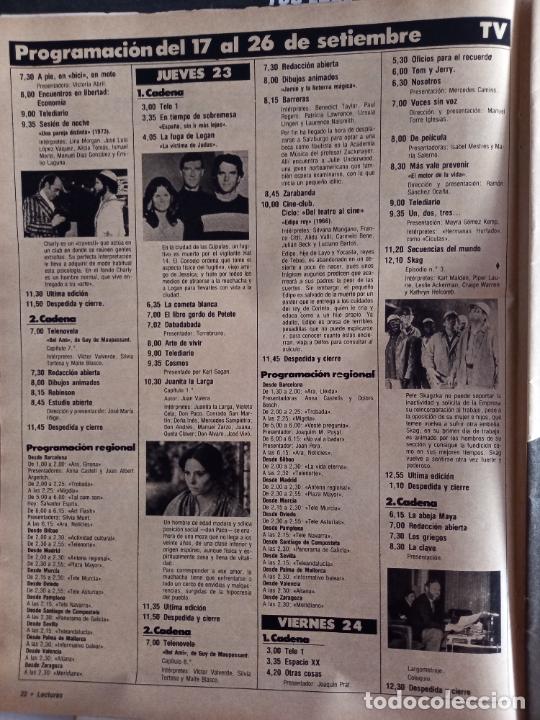 Coleccionismo de Revistas y Peri&oacute;dicos: VIOLETA CELA JUANITA LA LARGA JOSE LUIS BALBIN LA CLAVE SKAG LA FUGA DE LOGAN LINA MORGAN