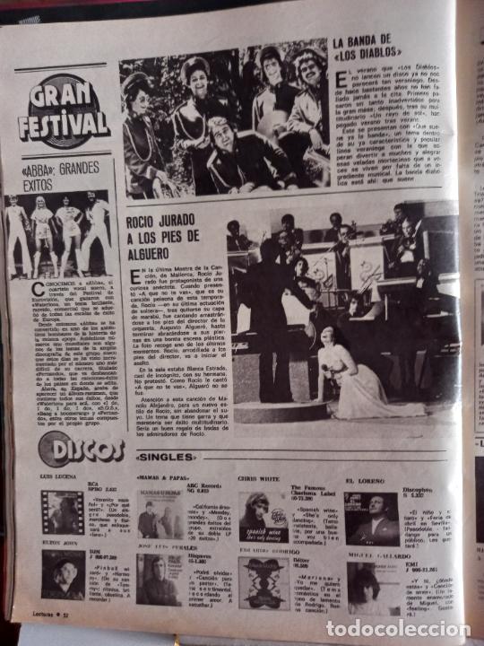 Coleccionismo de Revistas y Peri&oacute;dicos: ABBA ROCIO JURADO LOS DIABLOS LUIS LUCENA ELTON JOHN