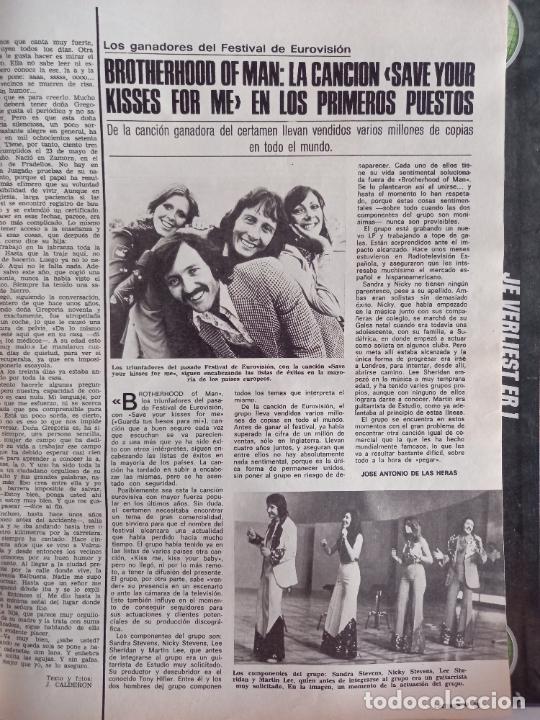 Coleccionismo de Revistas y Peri&oacute;dicos: BROTHERHOOD EUROVISION