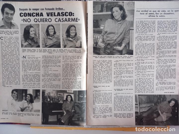 Coleccionismo de revistas y peri&oacute;dicos: CONCHA VELASCO CONCHITA FERNANDO ARRIBAS