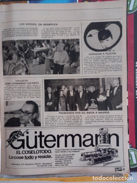 Coleccionismo de revistas y peri&oacute;dicos: CAYETANA DE ALBA DUQUESA CAMILO JOSE CELA JOSE FERNANDO DICENTA