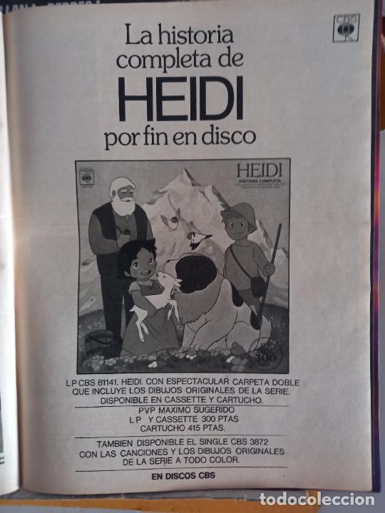 Collection Magazines and Newspapers: anuncio lp heidi cbs rita pavone camilo sesto