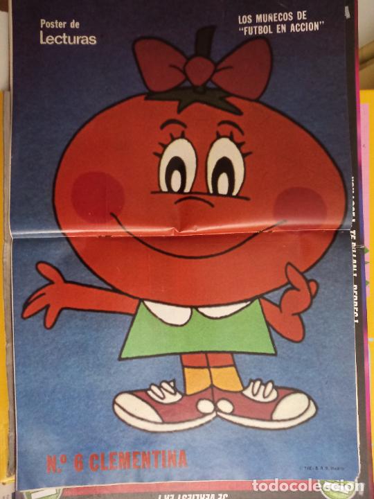Coleccionismo de Revistas y Peri&oacute;dicos: FUTBOL EN ACCION NARANJITO clementina POSTER LECTURAS