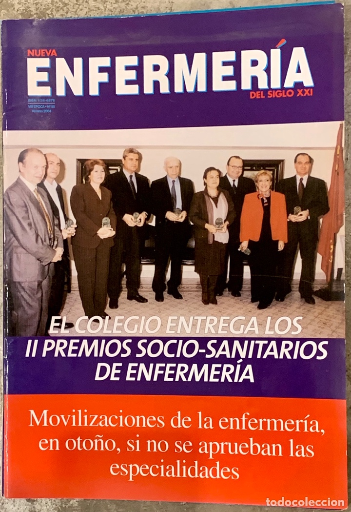 Coleccionismo de Revistas y Peri&oacute;dicos: Revista NUEVA ENFERMER&Iacute;A. N&ordm; 55. Julio 2004.