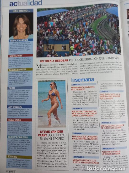 Coleccionismo de Revistas y Peri&oacute;dicos: SYLVIE VAN DER VAART FABIOLA MARTINEZ MIGUEL BOSE