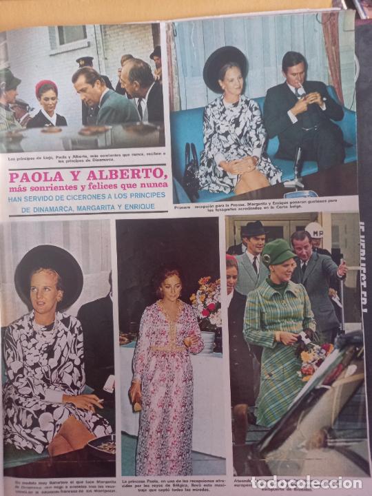 Sammeln von Zeitschriften und Zeitungen: paola y alberto de lietja belgica margarita de dinamarca