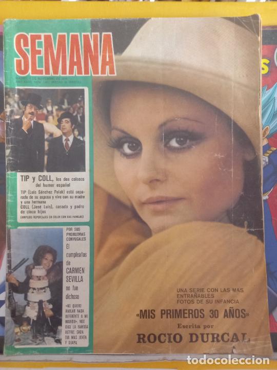 Coleccionismo de Revistas y Peri&oacute;dicos: recorte portada de rocio durcal