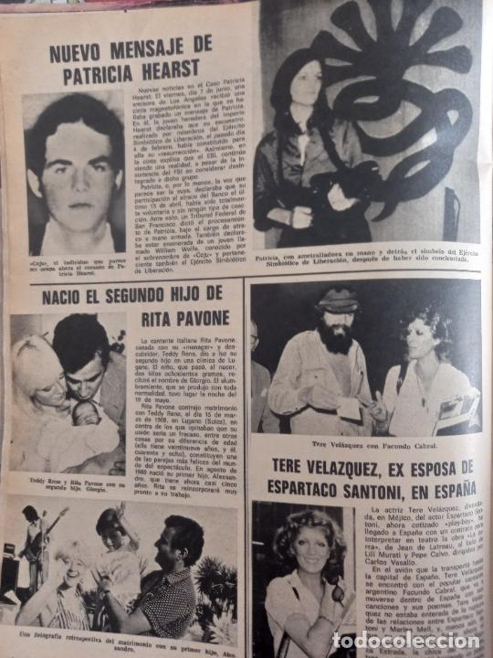 Coleccionismo de Revistas y Peri&oacute;dicos: patricia hearst rita pavone tere velazquez