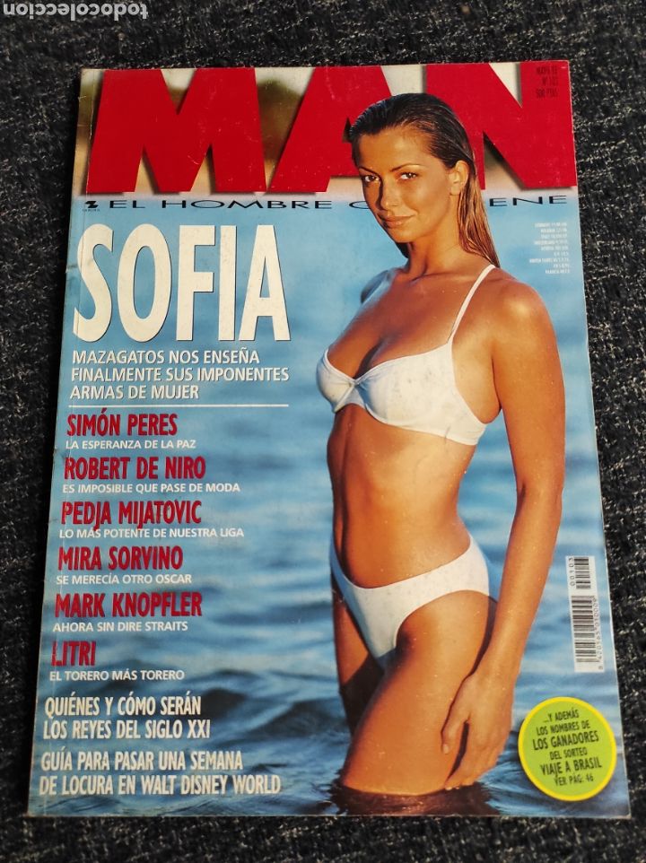Coleccionismo de revistas y peri&oacute;dicos: MAN N&ordm; 103 - POSTER DESPRECABLE: SOFIA MAZAGATOS , MIRA SORVINO , ANNA FALCHI - EDITADA - A&Ntilde;O 1996