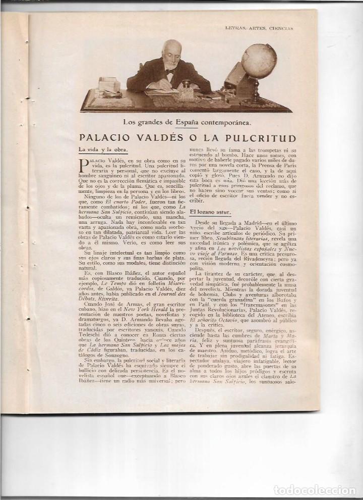 Coleccionismo de Revistas y Peri&oacute;dicos: A&Ntilde;O 1929 A PALACIO VALDES CARICATURA CEBRIAN MURCIA CRIANZA GUSANOS DE SEDA BCNA PESCA DE ALTURA