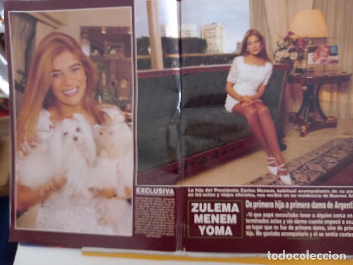 Coleccionismo de Revistas y Peri&oacute;dicos: ZULEMA MENEM YOMA CARLOS MENEM JULIO IGLESIAS