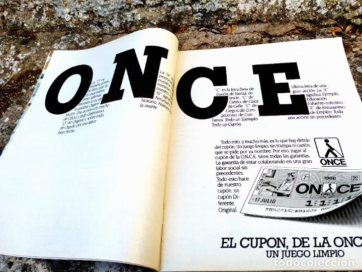 Coleccionismo de Revistas y Peri&oacute;dicos: RECORTES - 1986 - PUBLICIDAD ONCE - CUP&Oacute;N DE LA ONCE