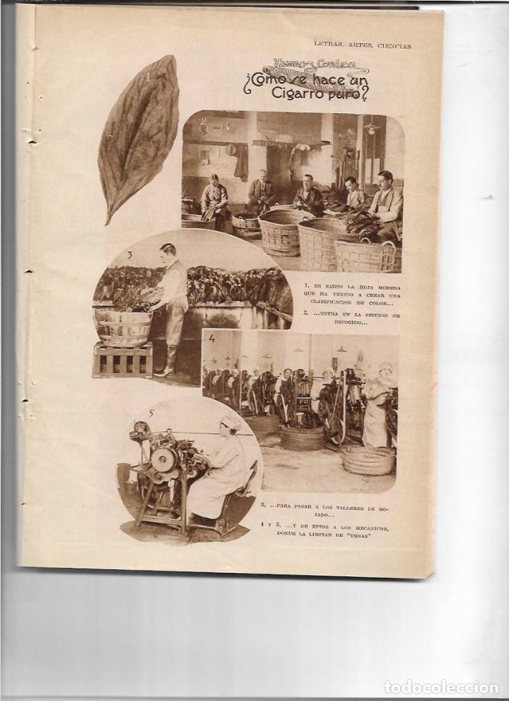Coleccionismo de Revistas y Peri&oacute;dicos: 1929 HACER CIGARRO PURO TABACO GIGANTES CORPUS BCNA CENTRO ESTUDIOS HISPANICOS PARIS PINTOR MATEOS