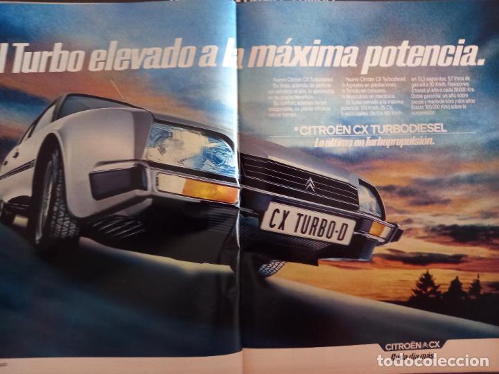 Coleccionismo de Revistas y Peri&oacute;dicos: ANUNCIO citroen cx turbodiesel