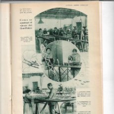 Coleccionismo de Revistas y Periódicos: 1929 AVIACION CONSTRUC JESUS DEL GRAN PODER EXPO SEVILLA TORNEO CABALGATA HISTORICA AUREA DE SARRA