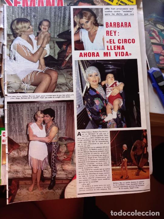Coleccionismo de revistas y peri&oacute;dicos: BARBARA REY