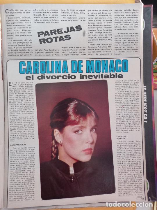 Sammeln von Zeitschriften und Zeitungen: carolina de monaco philippe junot