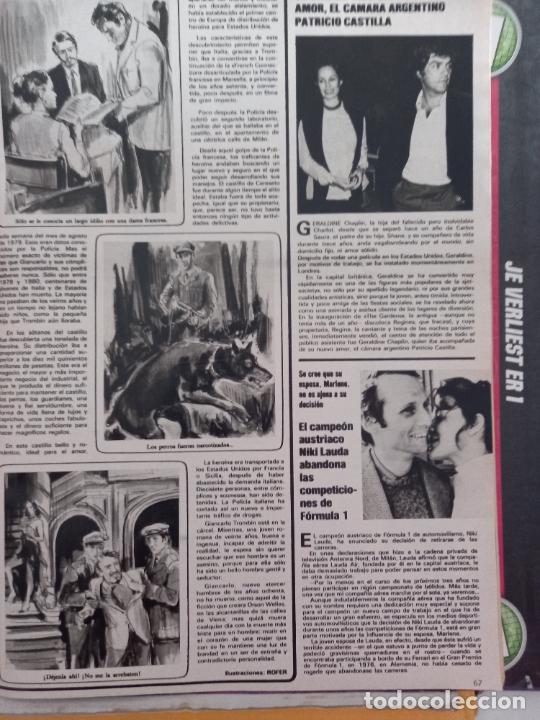 Coleccionismo de Revistas y Peri&oacute;dicos: niki lauda nicky geraldine chaplin