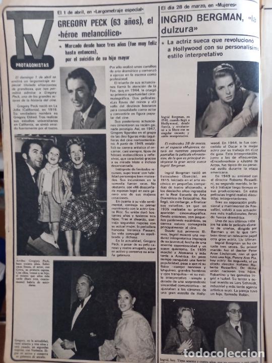 Coleccionismo de Revistas y Peri&oacute;dicos: gregory peck ingrid bergman