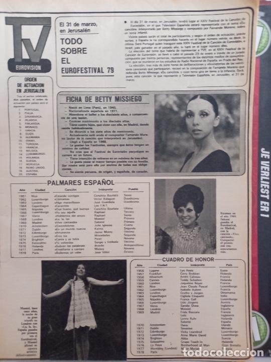 Coleccionismo de Revistas y Peri&oacute;dicos: betty misssiego massiel salome eurovision