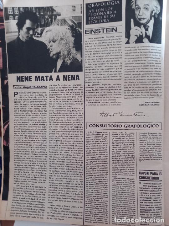Coleccionismo de Revistas y Peri&oacute;dicos: SID VICIOUS punk einstein