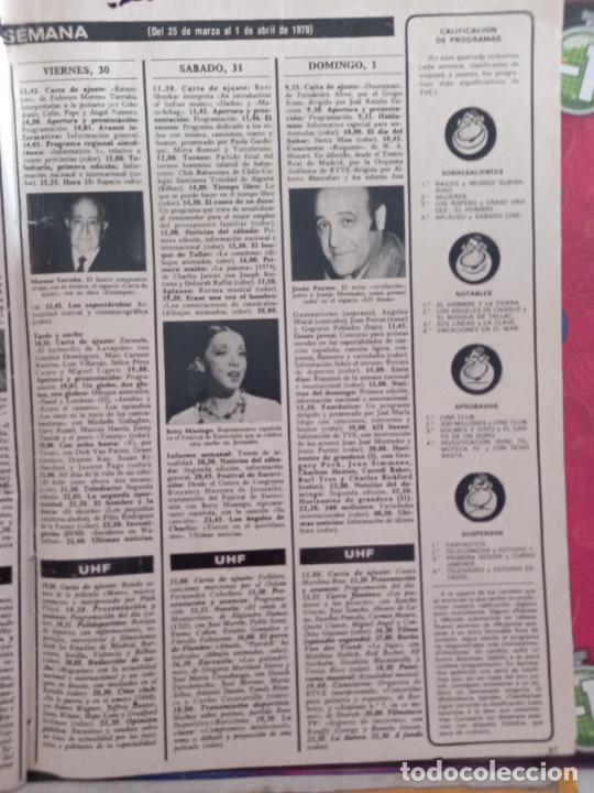 Coleccionismo de Revistas y Peri&oacute;dicos: betty missiego eurovision jesus puente moreno torroba