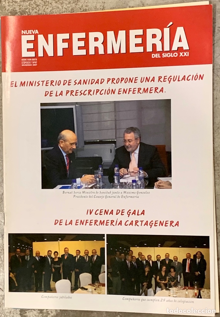 Coleccionismo de Revistas y Peri&oacute;dicos: Revista NUEVA ENFERMER&Iacute;A. N&ordm; 67. Invierno 2007.