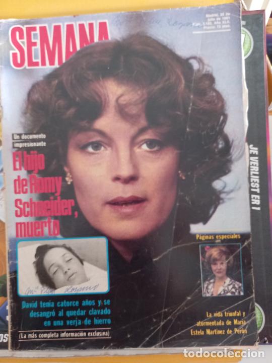 Coleccionismo de Revistas y Peri&oacute;dicos: reocorte portada de romy schneider