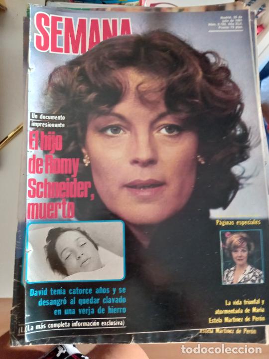 Coleccionismo de Revistas y Peri&oacute;dicos: reocorte portada de romy schneider