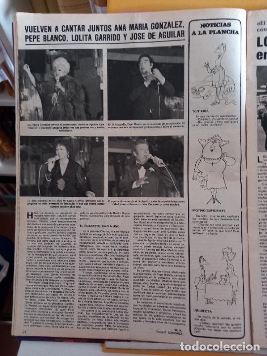 Collection Magazines and Newspapers: ana maria gonzalez pepe blanco lolita garrido jose aguilar