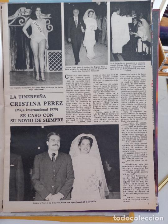 Colecionismo de Revistas e Jornais: cristina perez miss maja espa&ntilde;a 79
