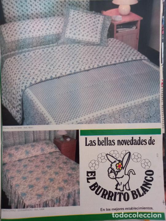 Colecionismo de Revistas e Jornais: ANUNCIO ROPA DE CAMA EL BURRITO BLANCO