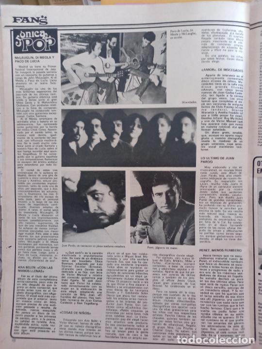 Coleccionismo de Revistas y Peri&oacute;dicos: paco de lucia mocedades peret juan pardo