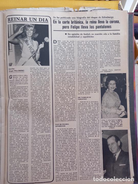 Collezionismo di Riviste e Giornali: miss mundo elizabeth ii
