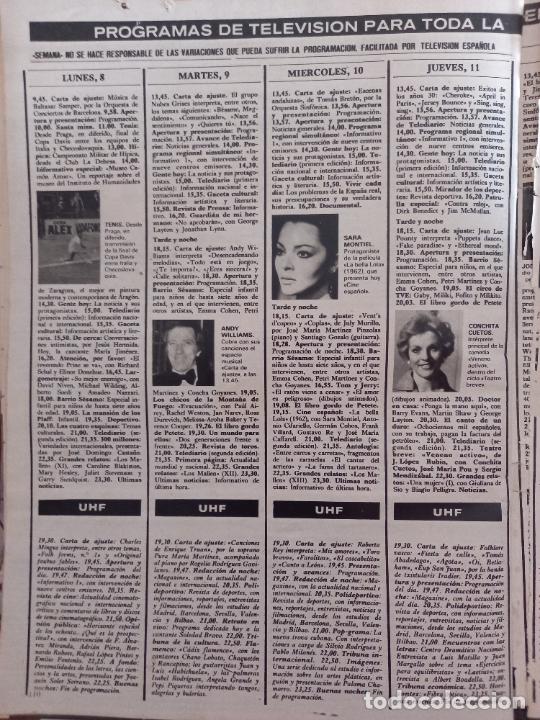Colecionismo de Revistas e Jornais: sara montiel concha cuetos andy williams