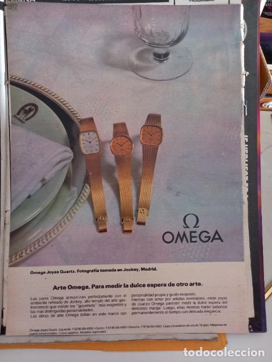 Colecionismo de Revistas e Jornais: anuncio reloj omega