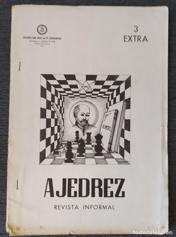 Coleccionismo de Revistas y Peri&oacute;dicos: Revista &rdquo;AJEDREZ&rdquo; Col. Escolapios Santander