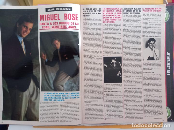 Coleccionismo de Revistas y Peri&oacute;dicos: miguel bose