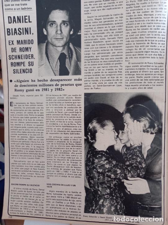 Coleccionismo de Revistas y Peri&oacute;dicos: romy schneider caniel biasini