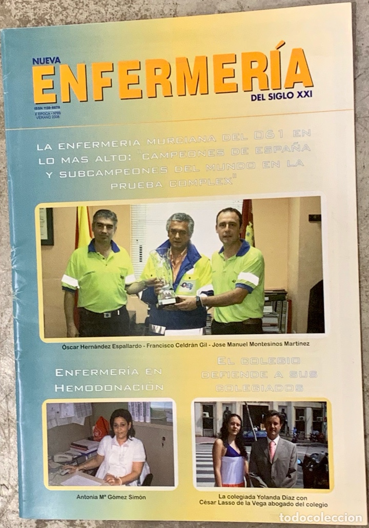 Coleccionismo de Revistas y Peri&oacute;dicos: Revista NUEVA ENFERMER&Iacute;A. N&ordm; 69. Verano 2008.