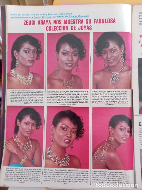 Collectionnisme de Revues et Journaux: zeudi araya sus joyas